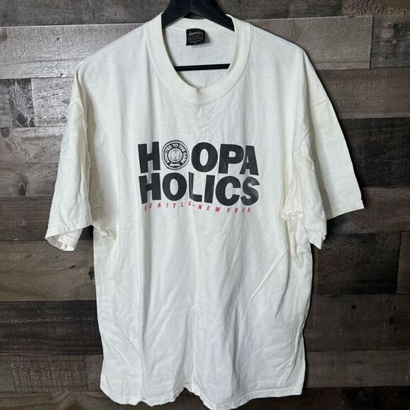 Vintage Hoopaholics T Shirt USA XL - Picture 1 of 3